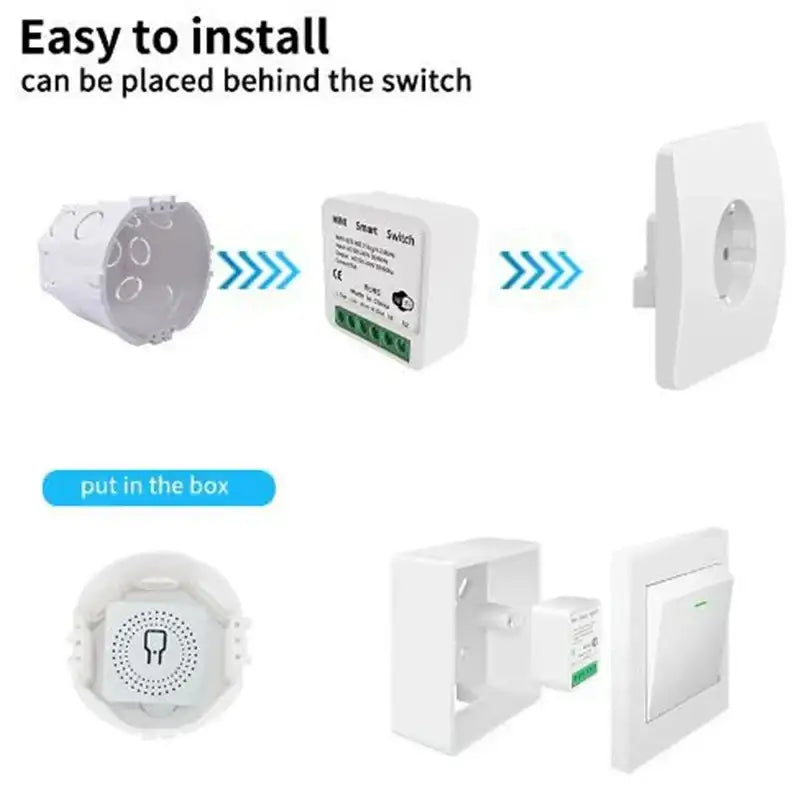Cozylife Mini Wifi Smart Switch 16A - DIY Control - wifi 16a / 1pc