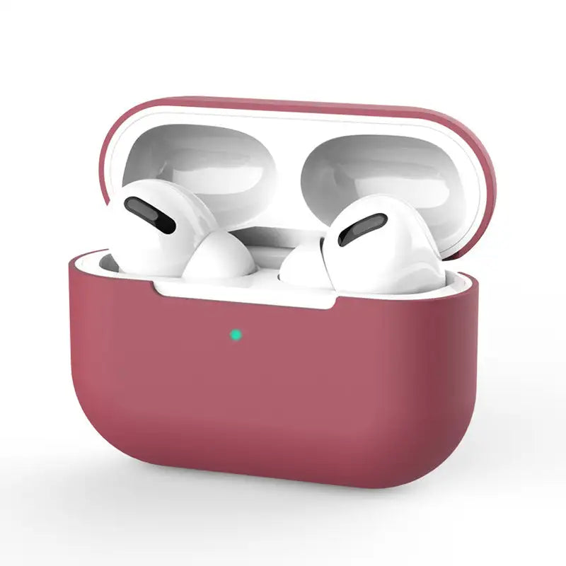 AirPods Pro Armor Silicone Case 🛡️🎧 - Dull red