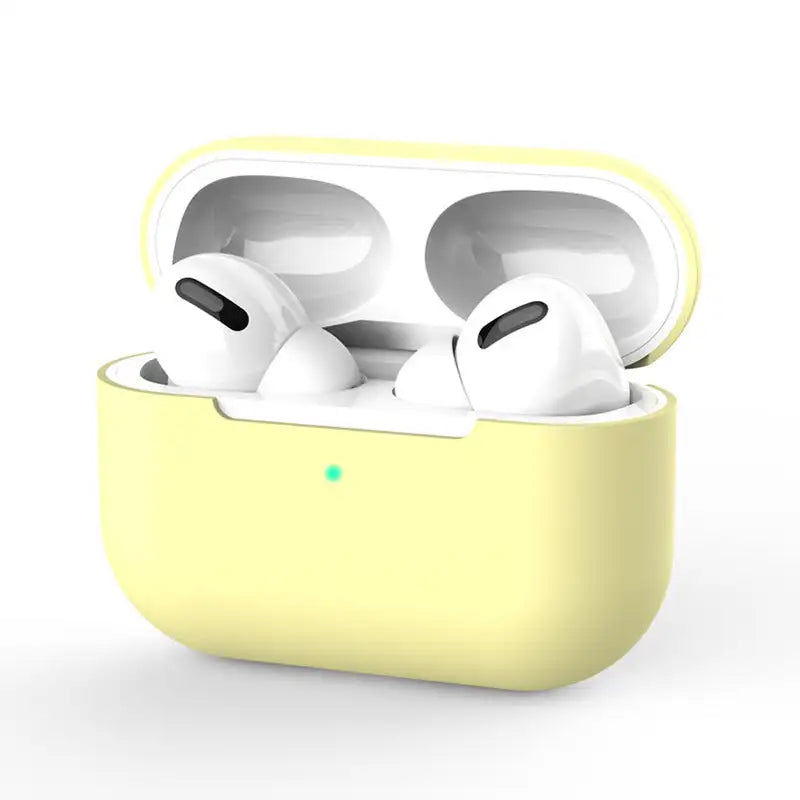 AirPods Pro Armor Silicone Case 🛡️🎧 - Yellow