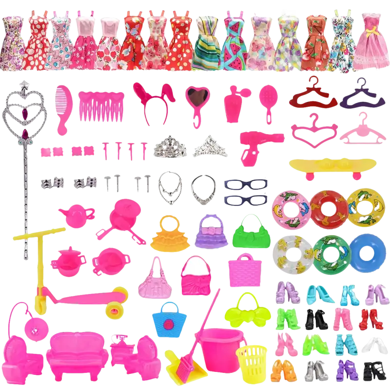 Doll accessory set.