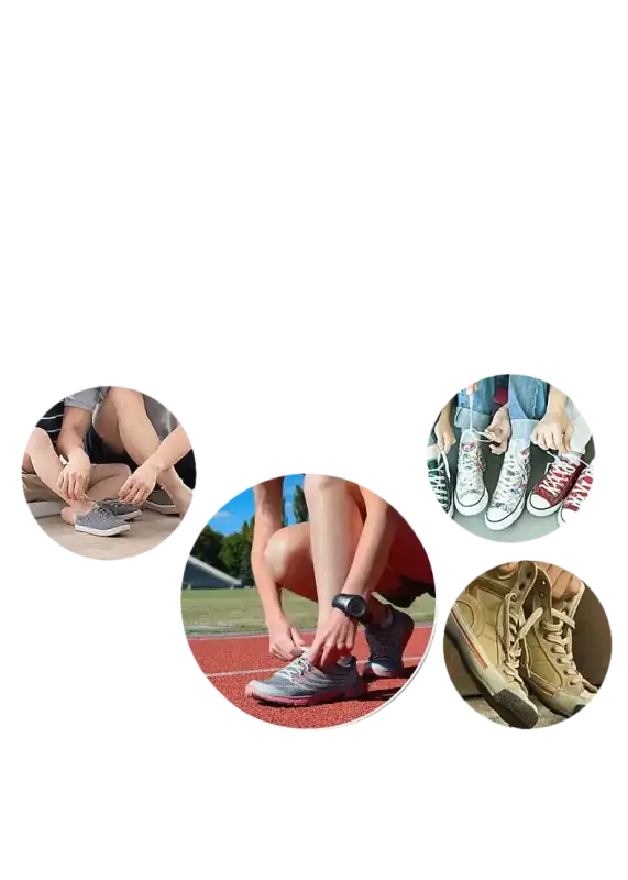 Lazy shoelaces advertisement.