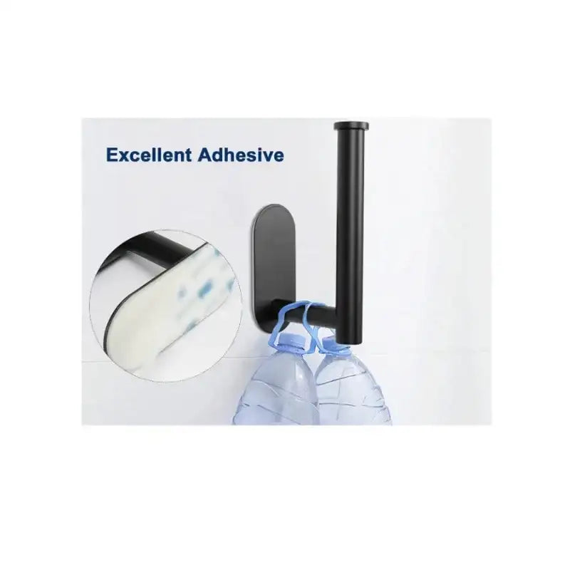 No Drilling Toilet Paper Holder SUS304 Stainless Steel Self Adhesive Wall Mount Tissue Towel Roll Dispenser