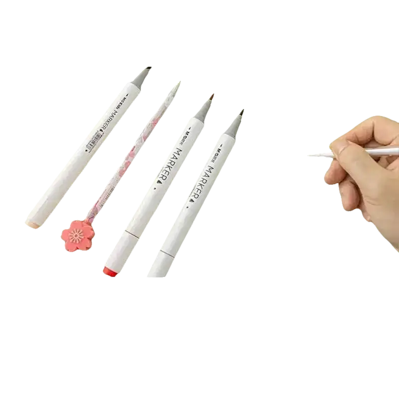 Erasable marker set.