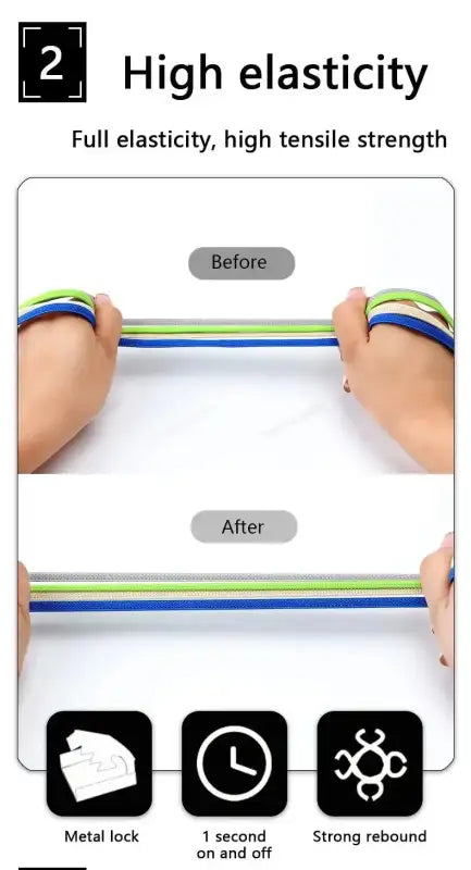 No Tie Shoe Laces Elastic Laces Sneakers Tennis Flat Shoelaces Without Ties Kids Adult Quick Shoe Lace Rubber Bands
