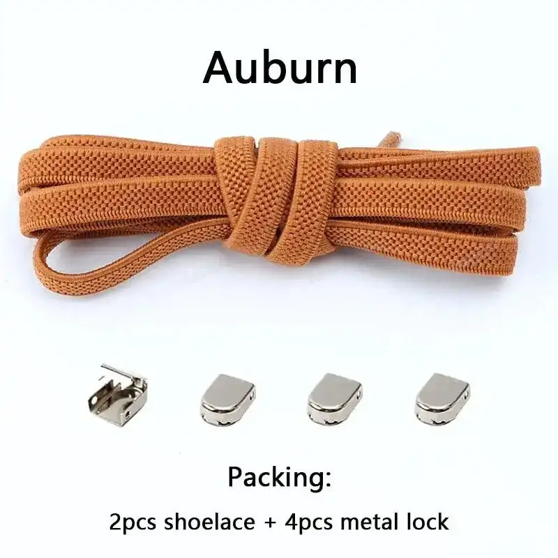 No Tie Shoe Laces Elastic Laces Sneakers Tennis Flat Shoelaces Without Ties Kids Adult Quick Shoe Lace Rubber Bands