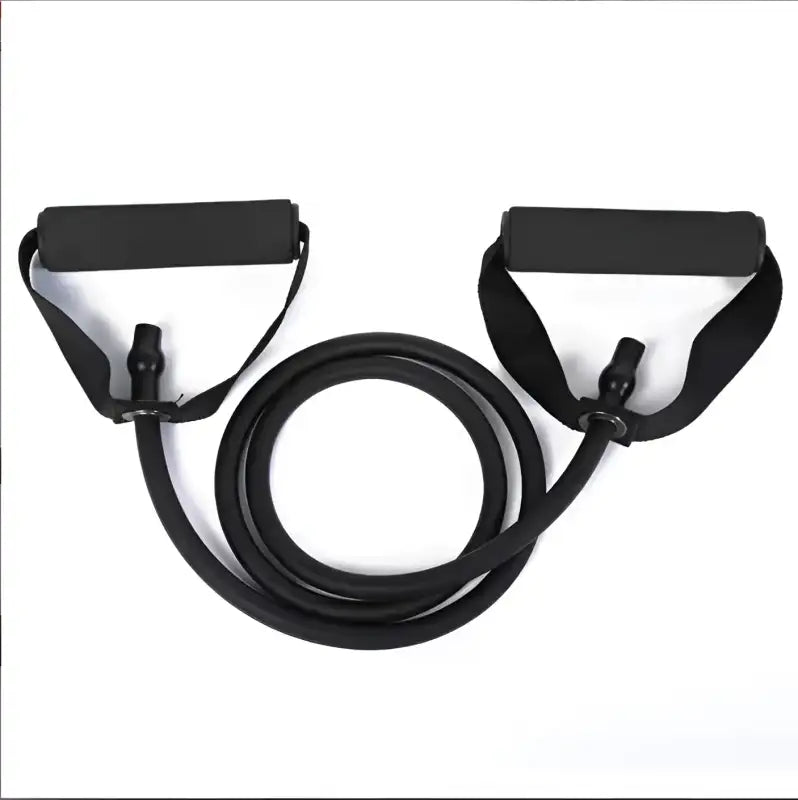 FlexFit Latex Resistance Bands Workout Set - Black