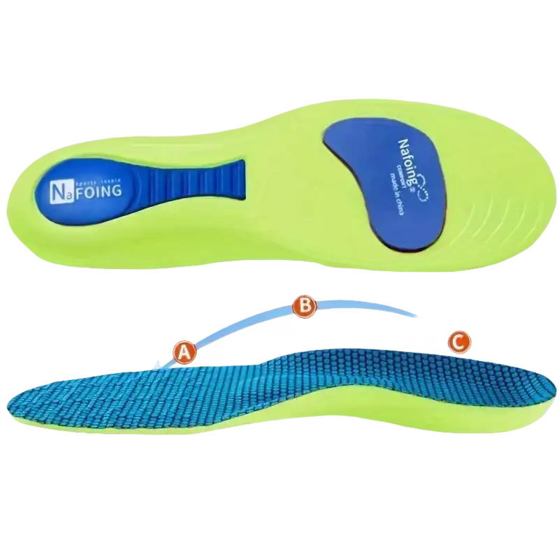 Sports corrective insoles.