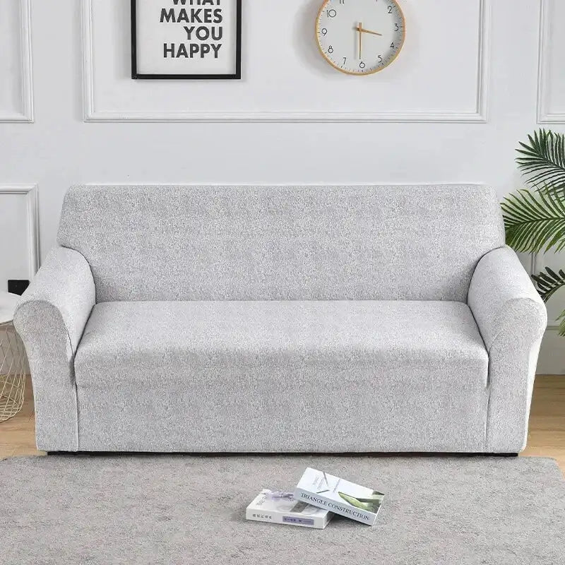 1pc Flower Printed Elastic Sofa Cover Antidirty Spandex Sofa Cover Furniture Protector for Bedroom Office Living Room