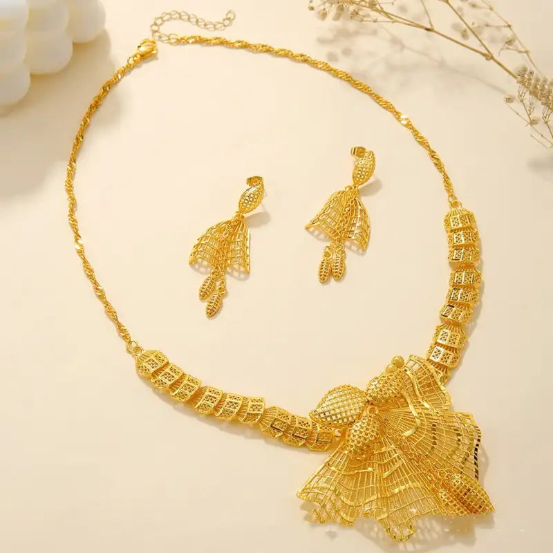 Hollow Lace Bridal Set - 13color