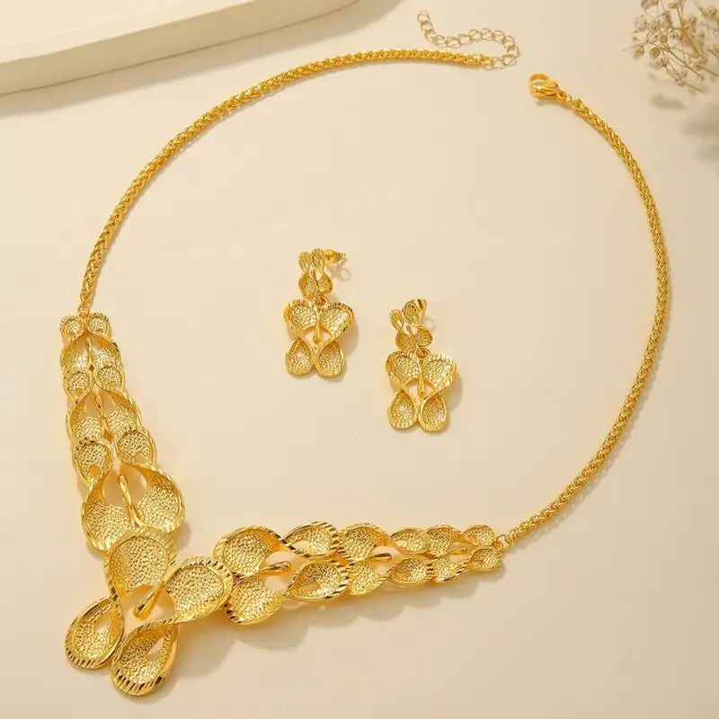 Hollow Lace Bridal Set - 14color