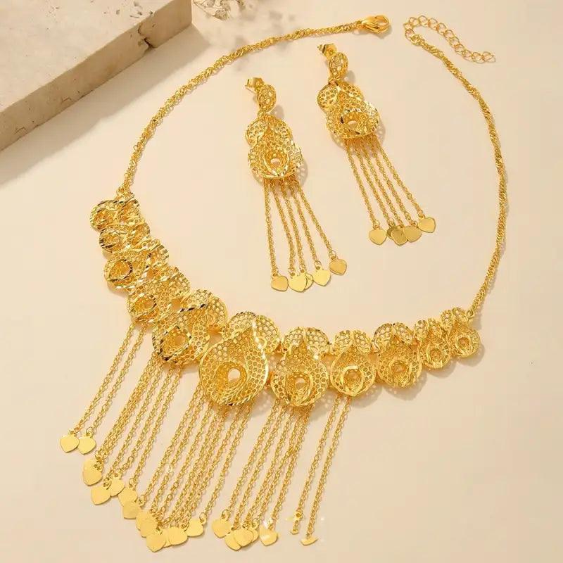 Hollow Lace Bridal Set - 16color