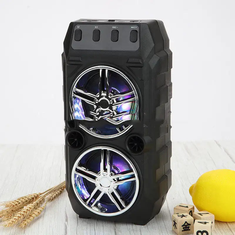 DualBlast Wireless Outdoor Bluetooth Speaker - Silver