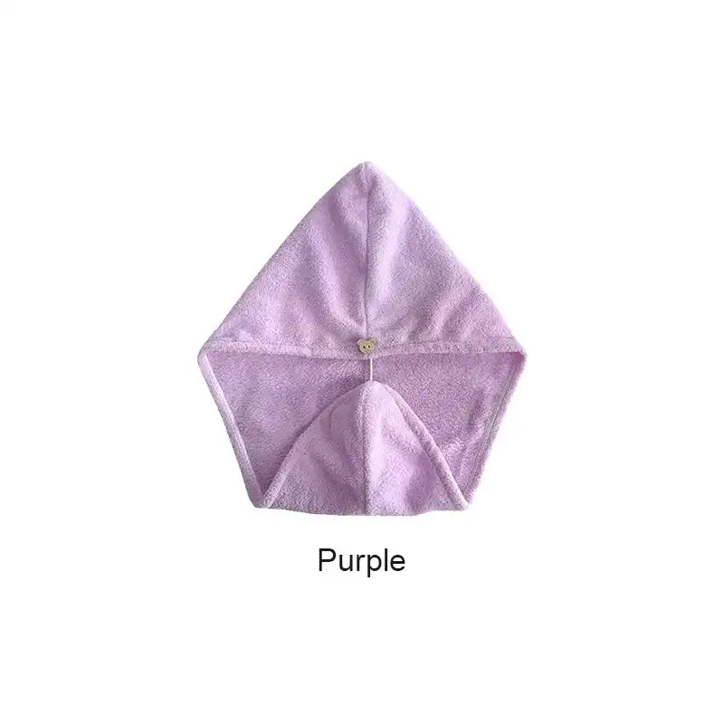 Microfiber Hair Towel Wrap for Women Shower Spa Head Wrap Hair Drying Hat Turban Microfiber Terry Dry Absorbent Quick
