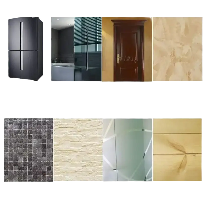 Wall surface suitability guide for trendy Handheld Shower Head’s Happy Home Adjustable Shower Rack with vacuum suction cup