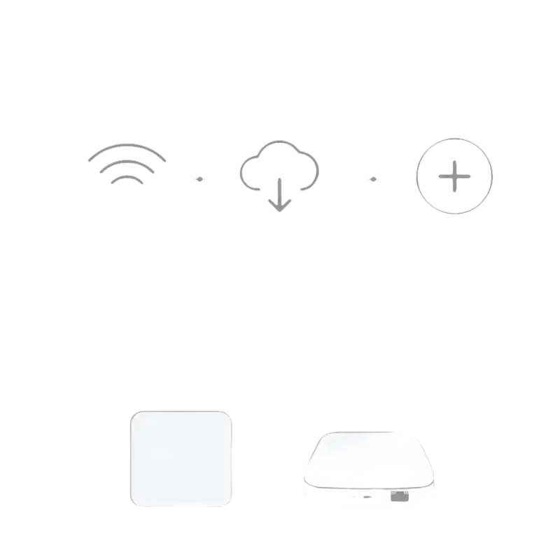 Smart control pairing instructions.
