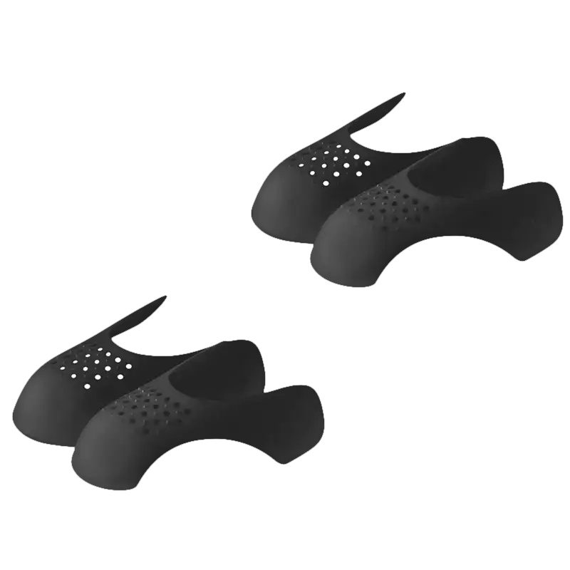 Black silicone forefoot pads.