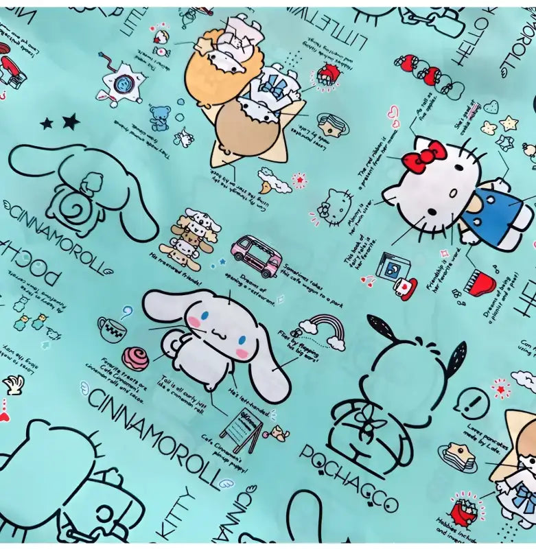 Cartoon character fabric.