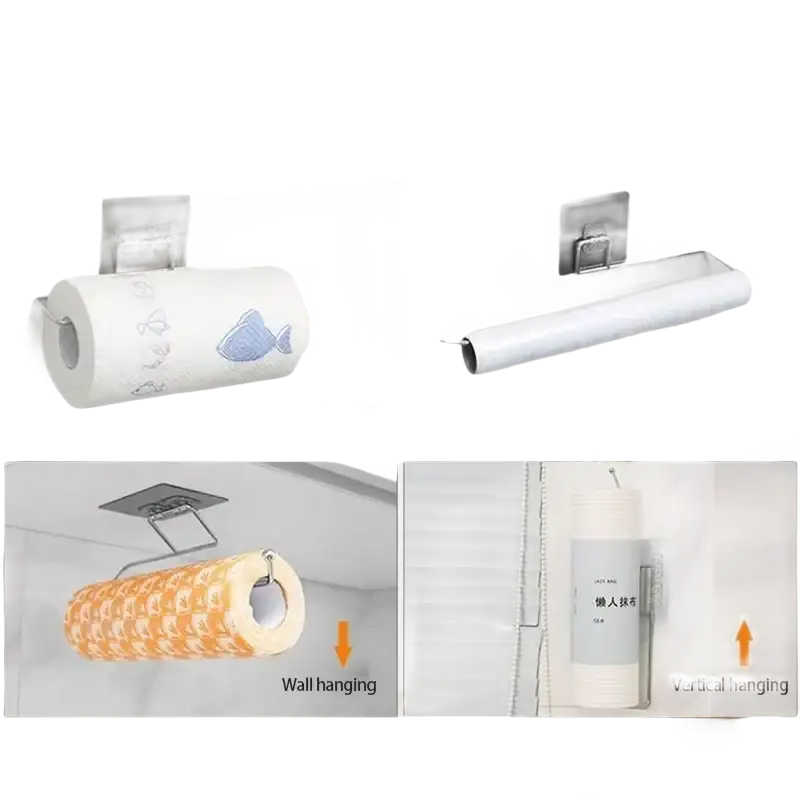 Versatile paper towel holder on Homerack Toilet Towel Rack and Paper Holder Roll Bash