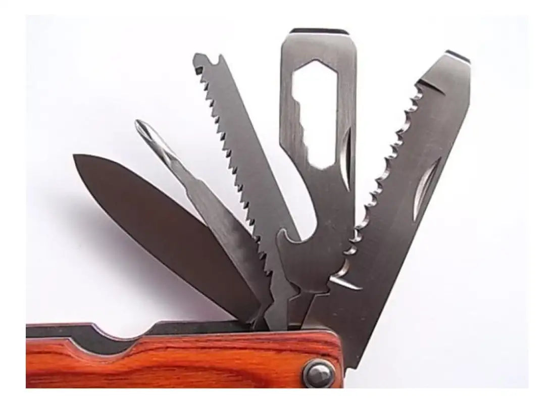 Foldable Survival Pliers: The Ultimate Outdoor Tool! - Brown