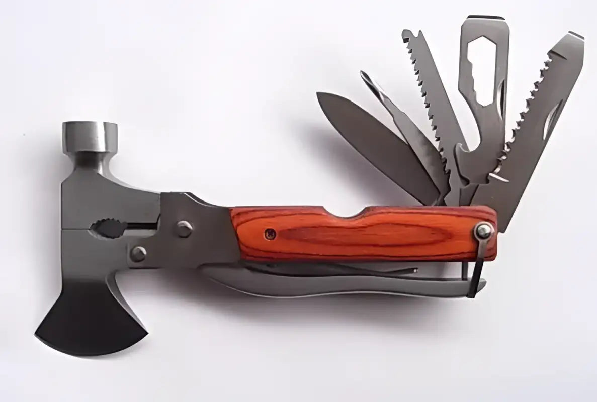Foldable Survival Pliers: The Ultimate Outdoor Tool! - Brown