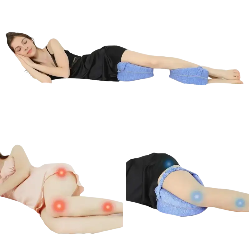 Orthopedic knee pillow.