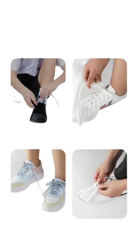 Shoelace advertisement.