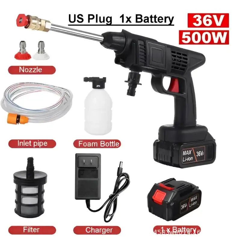 QuickWash Portable Electric Car Cleaner