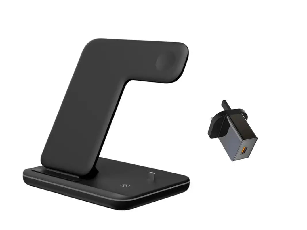 Wireless Trio Stand - Black UK plug Set