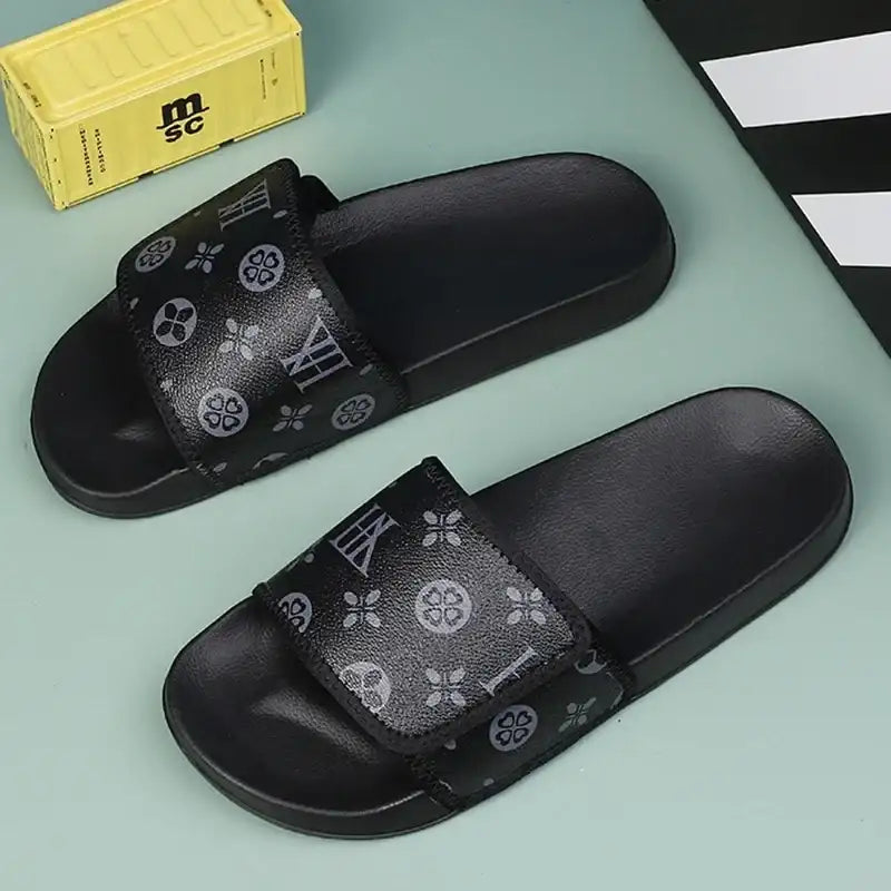 Summer Men Slippers Luxury Sport Slides Outdoor Street Clogs Quick Dry Beach Sandals Male Indoor Home Shoes Loafers
