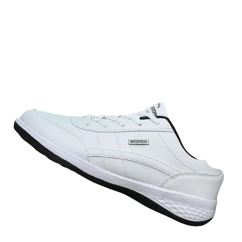 White waterproof sneaker.