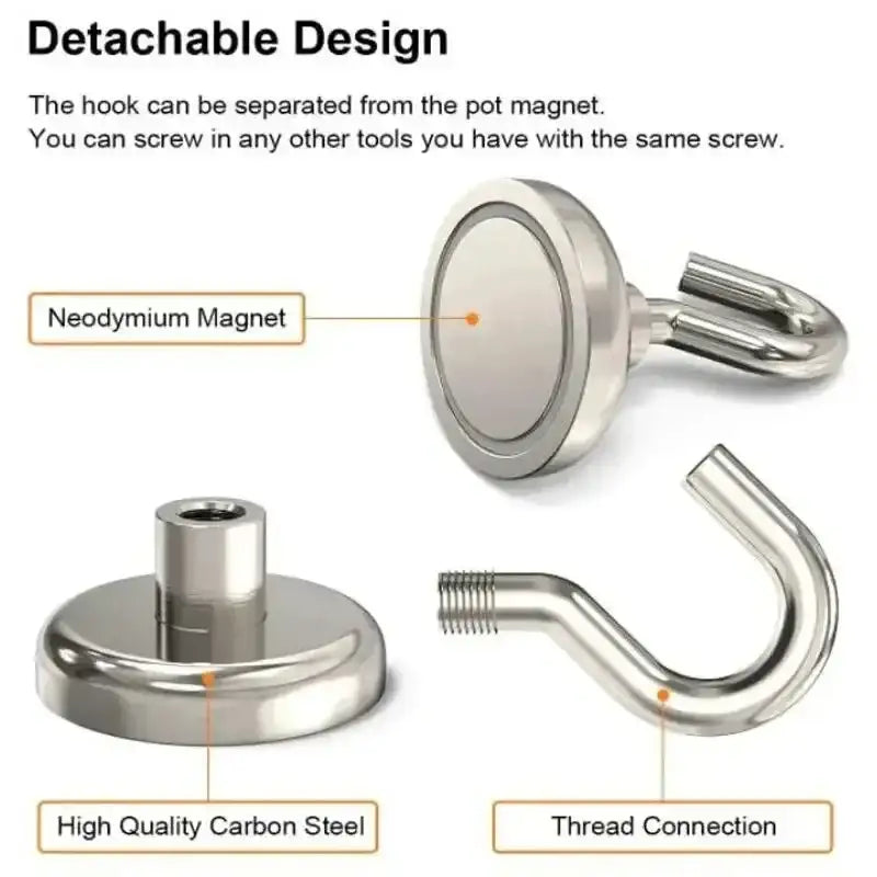 10PCS Strong Magnetic Hooks Multi-Purpose Storage Hooks Home Kitchen Bar Storage Hooks Key Storage Hooks Bathroom