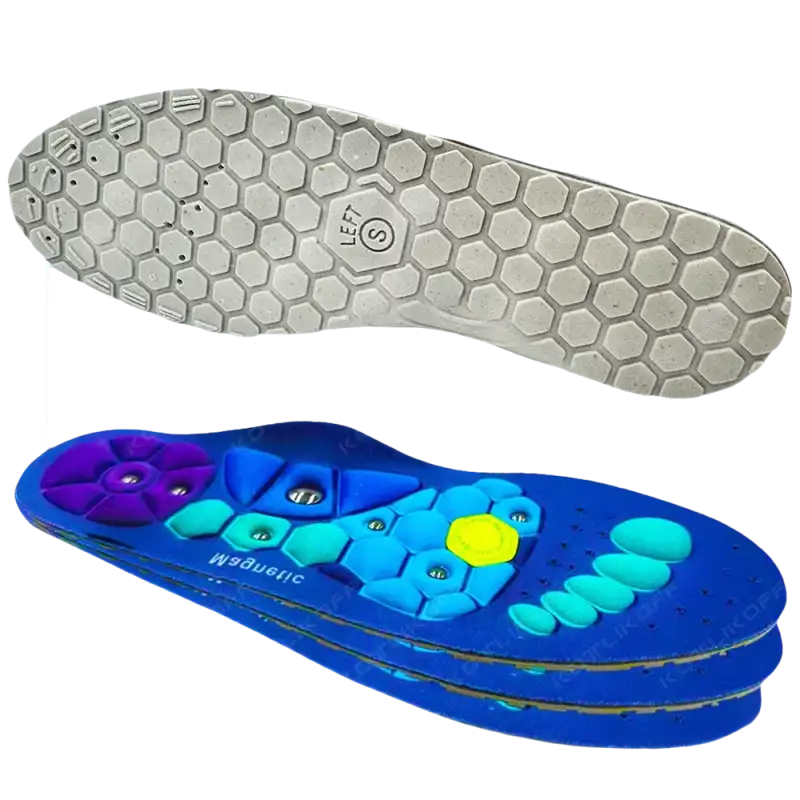 Orthopedic shoe insoles.