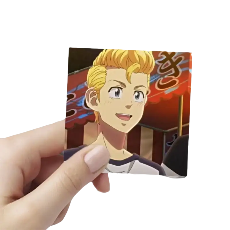 Anime character card.