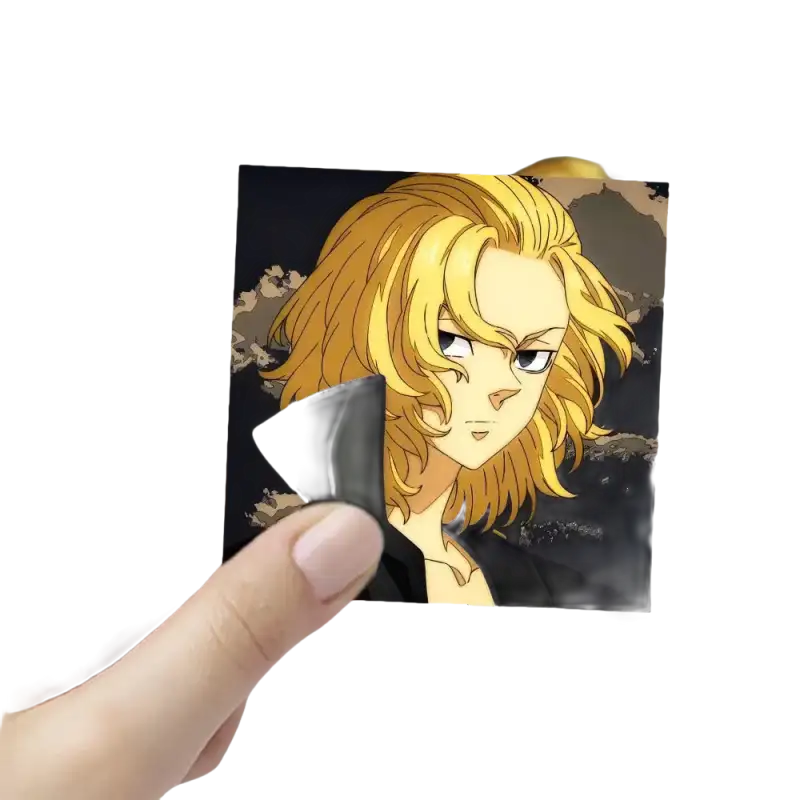 Anime character sticker.