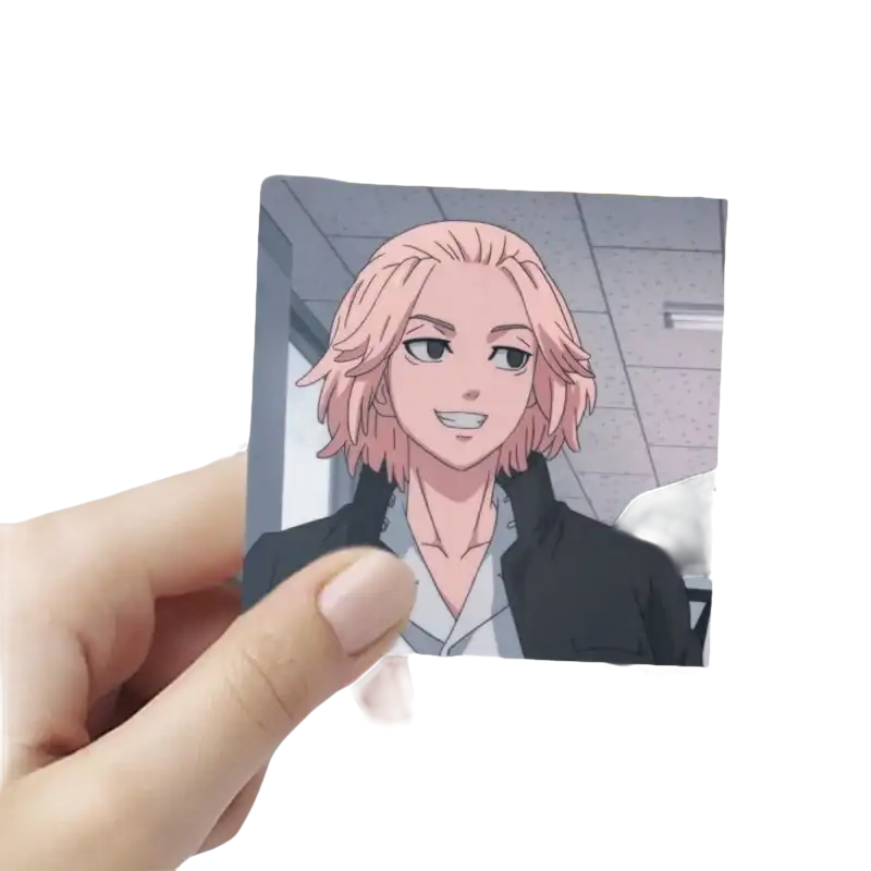 Anime character sticker.
