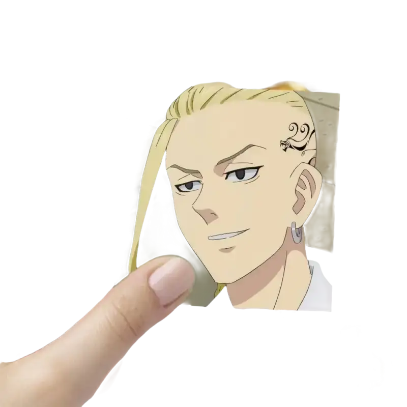 Anime character sticker.