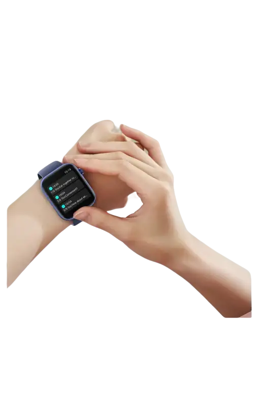 Smartwatch with notification features.