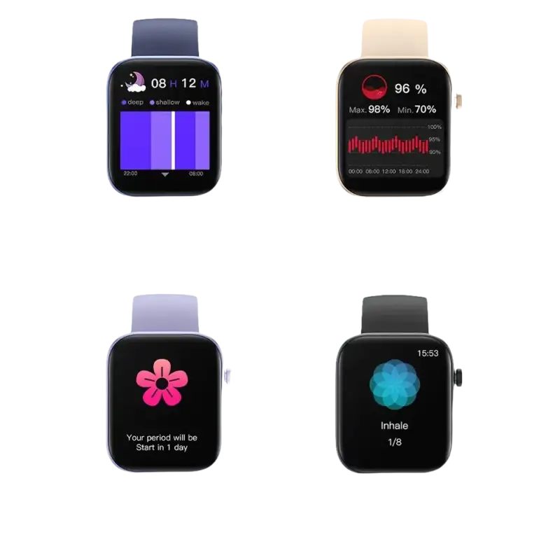 Smartwatch health monitoring features.
