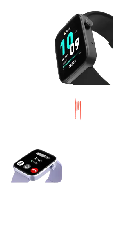 Smartwatch features and specifications.