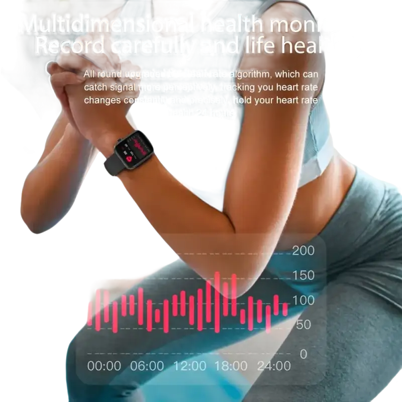 Smartwatch with health monitoring.