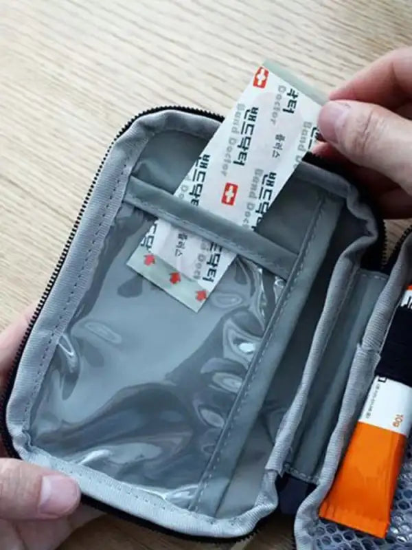 Portable Medicine Bag Cute First Aid Kit Medical Emergency Kits Organizer Outdoor Household Medicine Pill Storage Bag