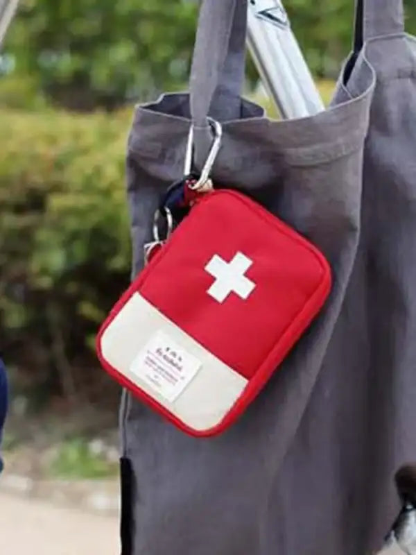 Portable Medicine Bag Cute First Aid Kit Medical Emergency Kits Organizer Outdoor Household Medicine Pill Storage Bag