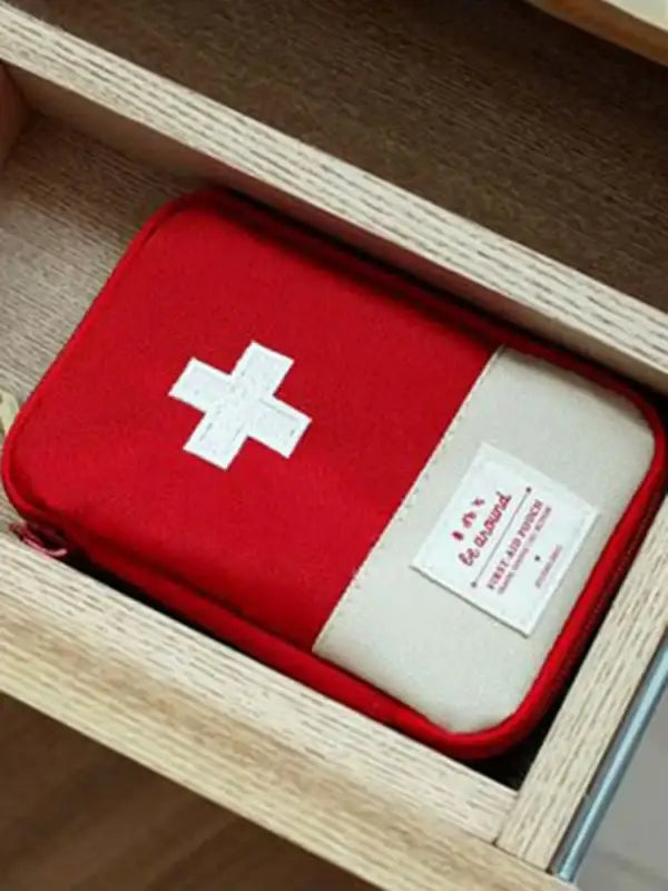 Portable Medicine Bag Cute First Aid Kit Medical Emergency Kits Organizer Outdoor Household Medicine Pill Storage Bag