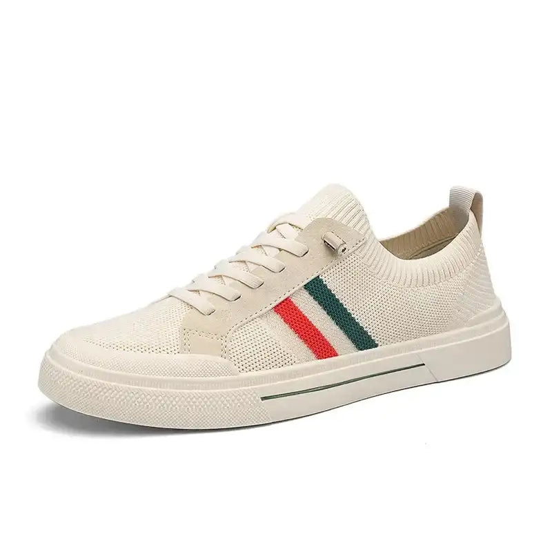 Breathable Men’s Shoes Summer Mesh Board Shoes Soft Soled Outdoor Casual Sports Shoes Trend Men Sneakers Slip-on Canvas