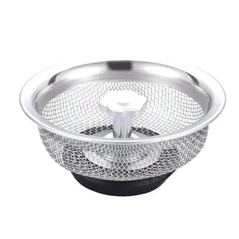 Kitchen Sink Stainless Steel Filter Sewer Mesh Strainers Disposable Sink Filter Mesh Bags Bathroom Floor Drain Hair