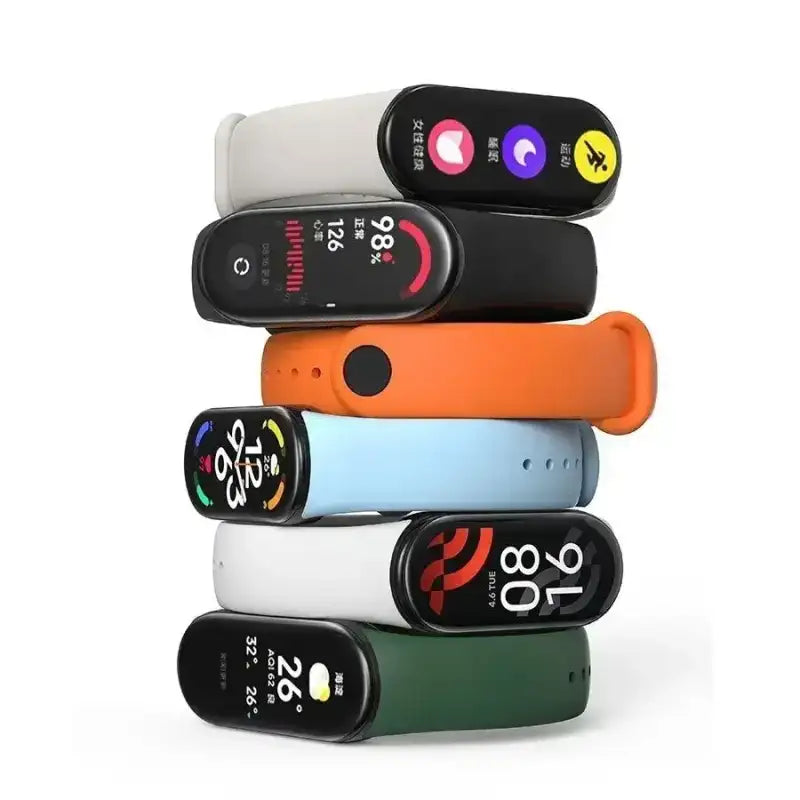 MiBand 8 Sport Silicone Strap - Waterproof Accessory