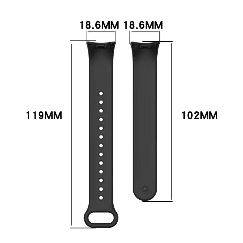 MiBand 8 Sport Silicone Strap - Waterproof Accessory