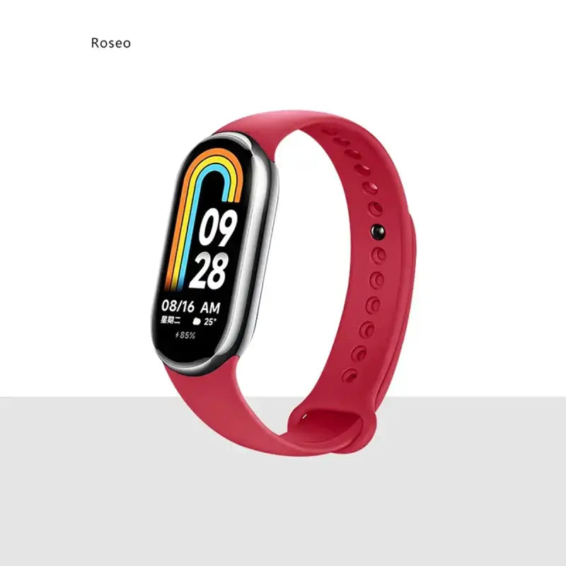 MiBand 8 Sport Silicone Strap - Waterproof Accessory - Roseo / For Xiaomi Mi Band 8