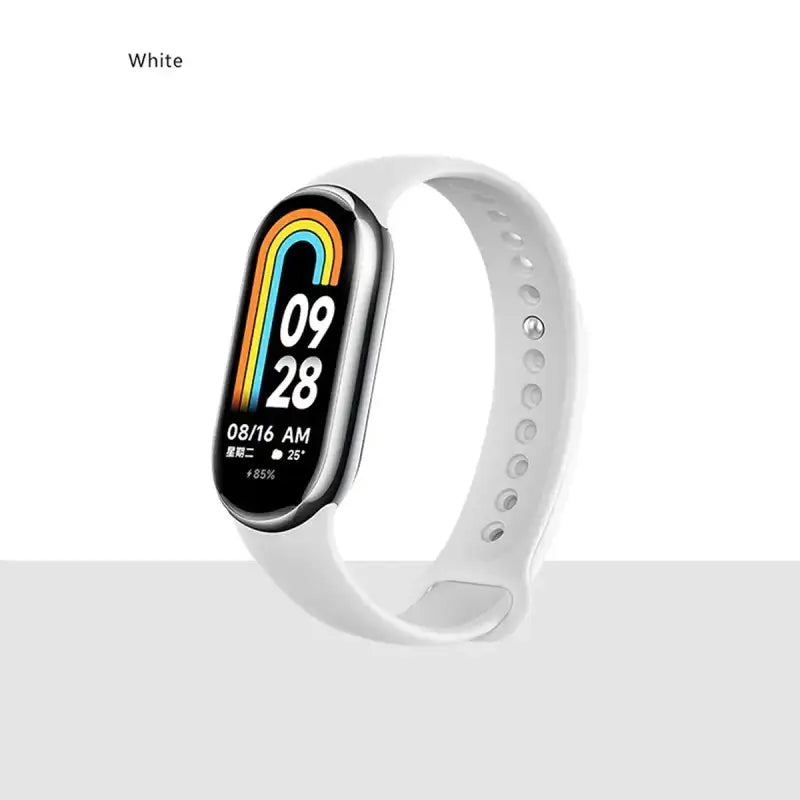 MiBand 8 Sport Silicone Strap - Waterproof Accessory - W / For Xiaomi Mi Band 8