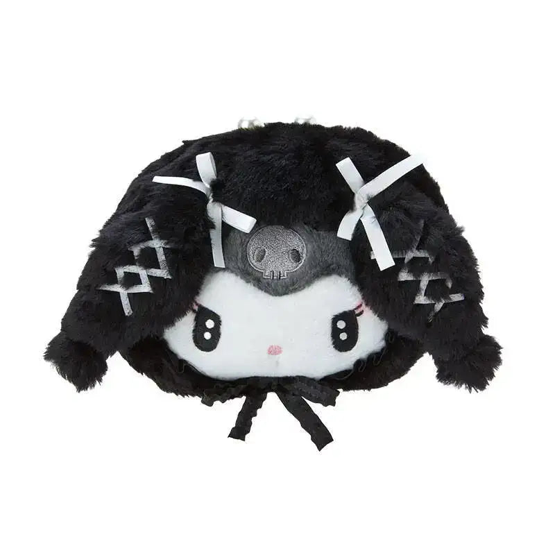 Black and white Kuromi plush.